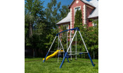 Детский комплекс DFC качели, качели-балансир, горка 74201 Детский комплекс DFC качели, качели-балансир, горка 74201