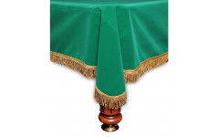 Покрывало Чикаго 9фт вельвет зелёное/жёлтая бахрома Покрывало Чикаго 9фт вельвет зелёное/жёлтая бахрома