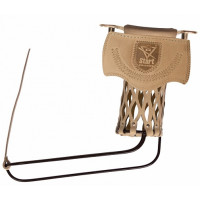 !Луза(скоба латунь,кожан. сетка, скат РП PRO) п/ф (Кожа коричневая)