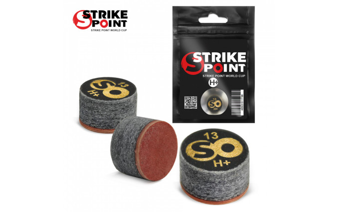 Наклейка для кия 13мм STRIKE POINT World CUP H+, с фиброй